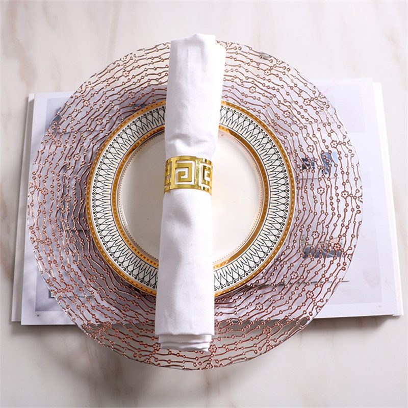 Wholesale Glass Charger Plate PZ-004 - Image 3